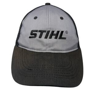 STIHL Strapback Trucker Hat Multicolor One Size Embroidered Mesh Back